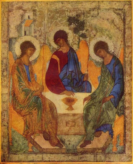 The Hospitality of Abraham by Andrei Rublev1